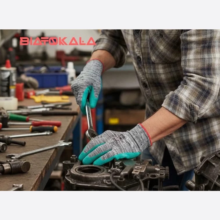 دستکش کار مقاوم محافظت ایمن دستها در کارهای کشاورزی و سنگین