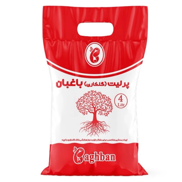 پرلیت گلکاری 4 لیتر باغبان