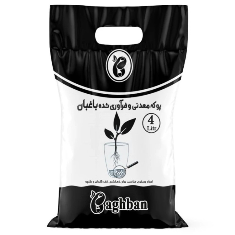پوکه معدنی 4 لیتر باغبان