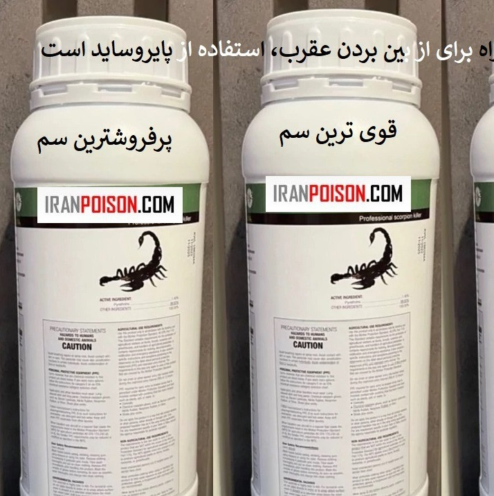 محافظت از خانه در برابر عقرب ها با سم پیگانیک