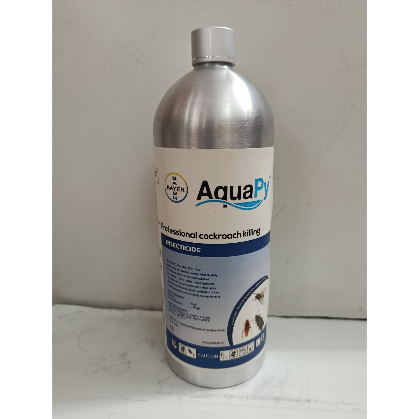 سم کشنده سوسک اکوابای ،قدرتمندترین(بطری فلزی)یک لیتری